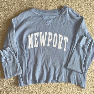Cropped Long-Sleeve Newport T from PacSun (OS)
